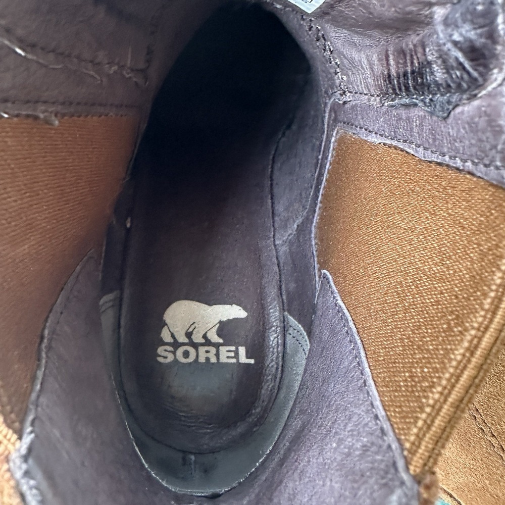 Sorel Joan Uptown Chelsea Boot Women's Size 8 US Velvet Tan Brown 1930921-242 - Picture 11 of 15